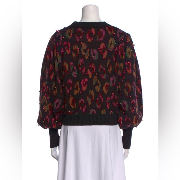 Farm Rio Colorful leopard Sweater - Picture 4 of 6